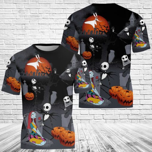 The Nightmare Before Christmas T-Shirt 3D