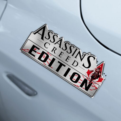 Assassin's Creed Edition Laser Engraved or 3D Inlayed Car Name Badge - Image 3