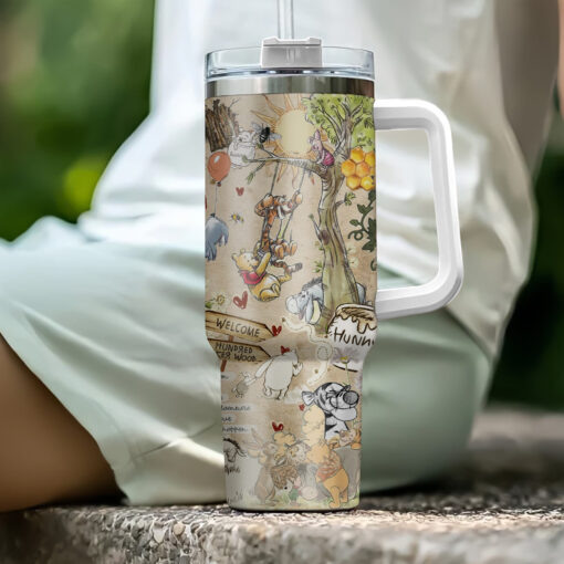 Winnie The Pooh 40oz Stanley Tumbler Version 3 - Image 4