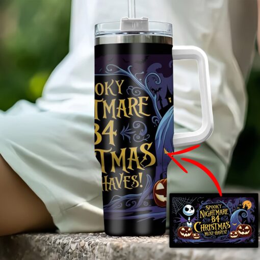 The Nightmare Before Christmas Version 2 40oz Stanley Tumbler - Image 4