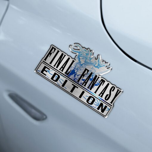 Final Fantasy Edition Laser Engraved or 3D Inlayed Car Name Badge - Image 3
