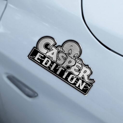 Casper Edition Laser Engraved or 3D Inlayed Car Name Badge - Image 3