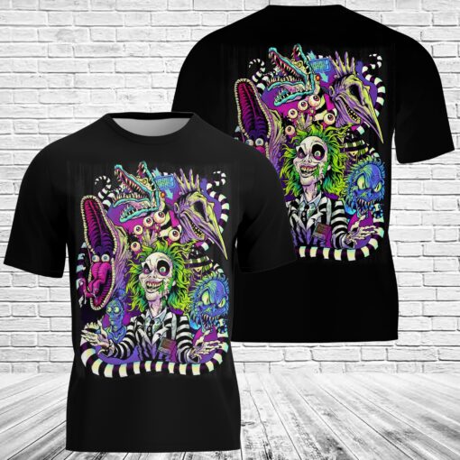 Beetlejuice Halloween 3D T-Shirt
