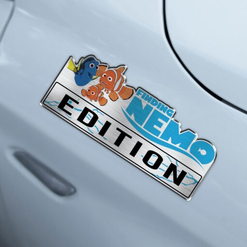 Finding Nemo Edition Laser Engraved or 3D Inlayed Car Name Badge - Image 4