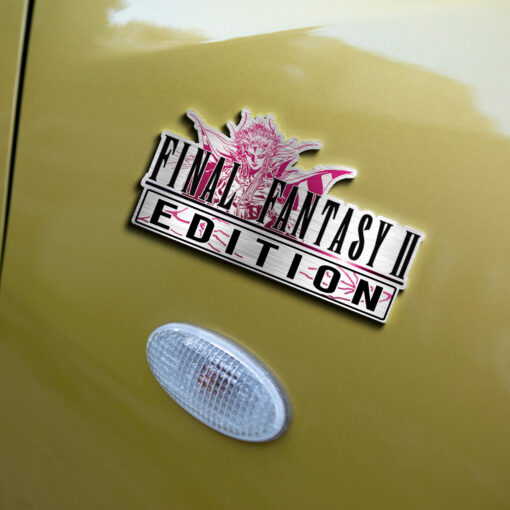 Final Fantasy II Edition Laser Engraved or 3D Inlayed Car Name Badge - Image 4