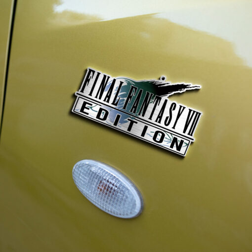 Final Fantasy VII Edition Laser Engraved or 3D Inlayed Car Name Badge - Image 4