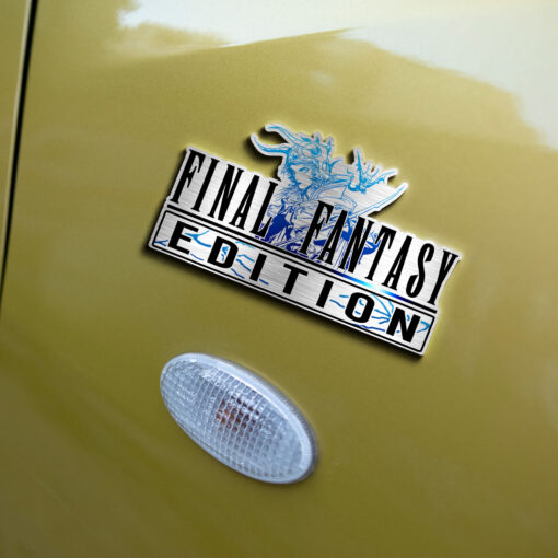 Final Fantasy Edition Laser Engraved or 3D Inlayed Car Name Badge - Image 4