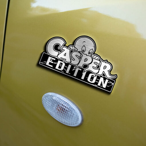 Casper Edition Laser Engraved or 3D Inlayed Car Name Badge - Image 4