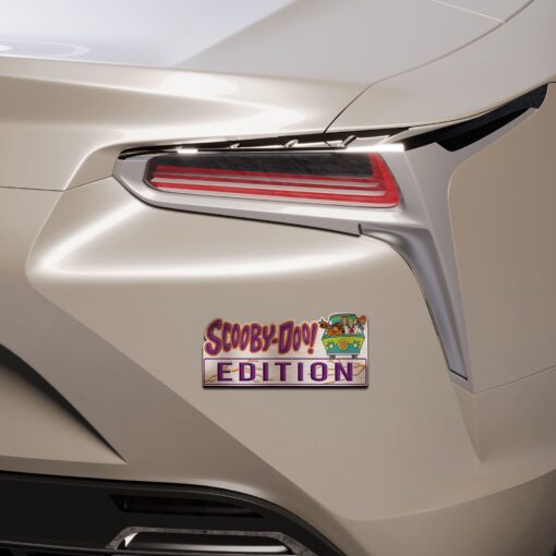 Scooby-Doo Edition Laser Engraved or 3D Inlayed Car Name Badge - THK1489 - Image 5