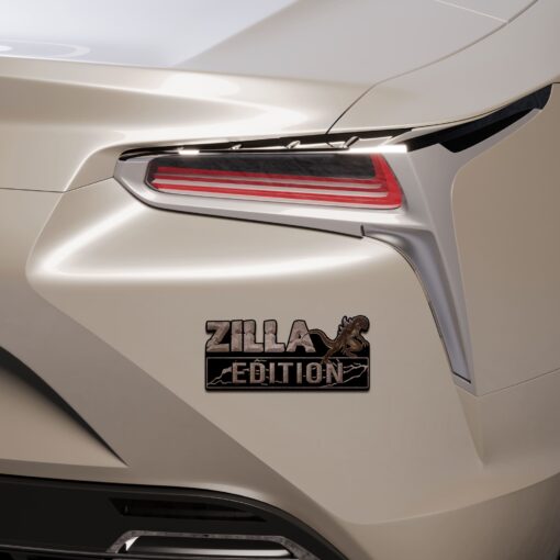 Zilla (TriStar) Edition Laser Engraved or 3D Inlayed Car Name Badge - Image 5