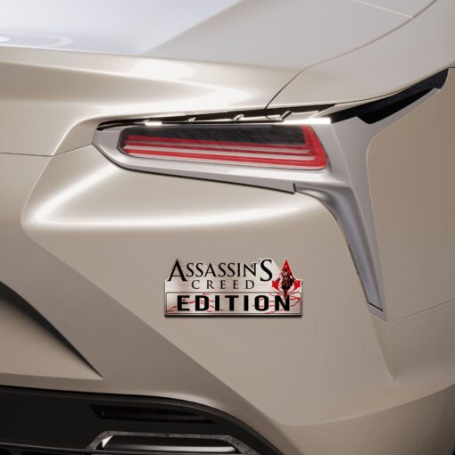 Assassin's Creed Edition Laser Engraved or 3D Inlayed Car Name Badge - Image 5
