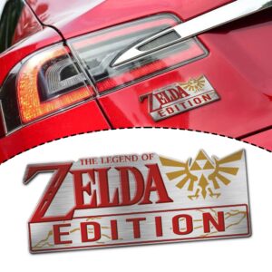 The Legend of Zelda Edition Laser Engraved or 3D Inlayed Car Name Badge