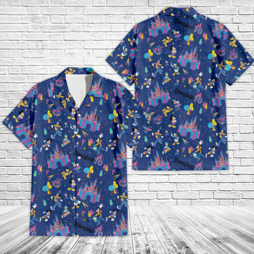Disney 70th Anniversary Hawaiian Shirt