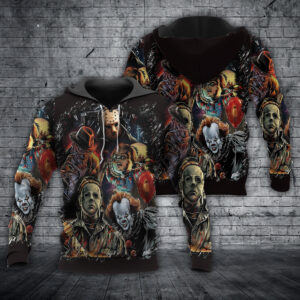 Horror Movie Halloween 3D Apparel
