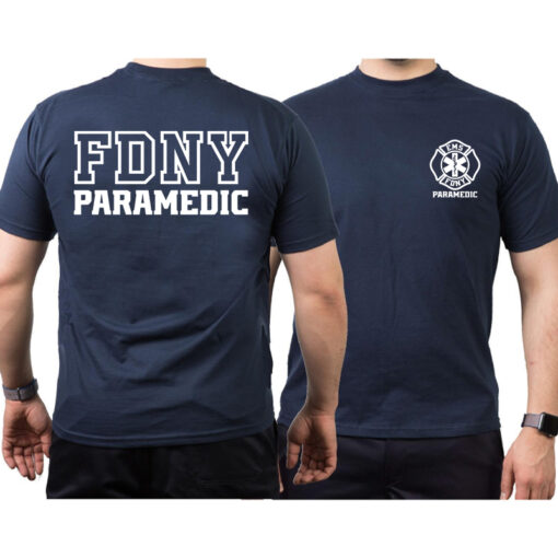 FDNY Paramedic Classic T-shirt (Made in US) | Gildan 5000
