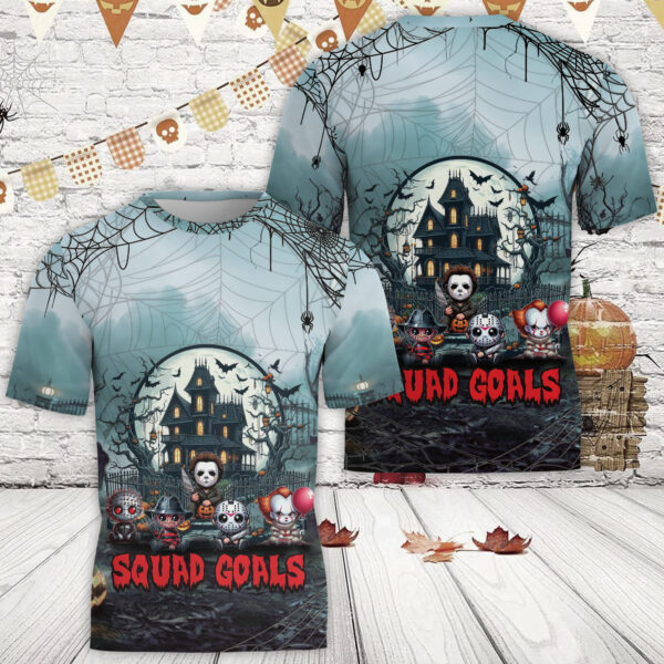 Squad Goals Horror Halloween 3D Apparel - Image 2