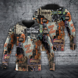 Horror Halloween Trick Or Treat 3D Apparel
