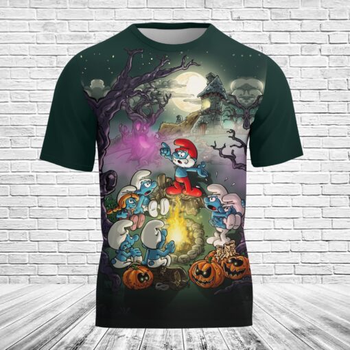 The Smurf Halloween 3D T-Shirt - Image 2