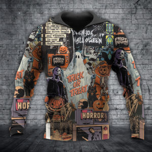Alternative view of Horror Halloween Trick Or Treat 3D Apparel