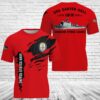US Navy USS Carter Hall LSD-50 Command Fitness Leader Red 3D Shirt