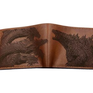 Godzilla Ghidorah Leather Wallet - THK1864