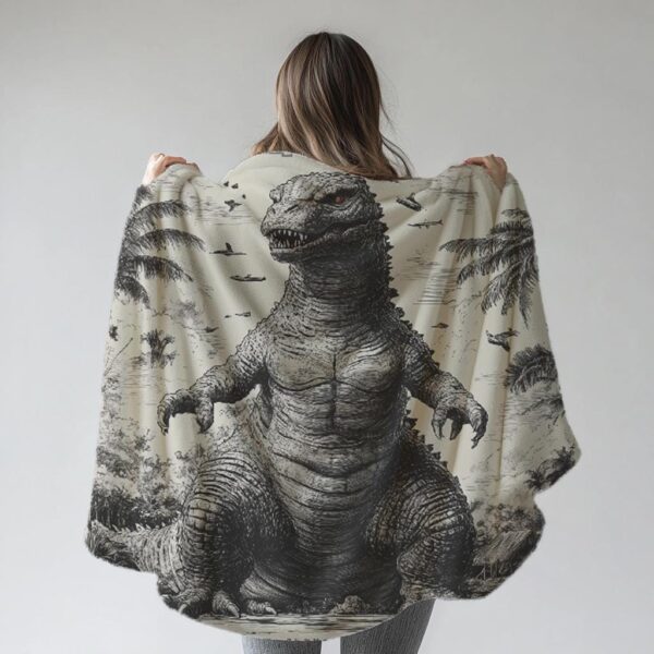 Godzilla Movie Woven Blanket - Image 6