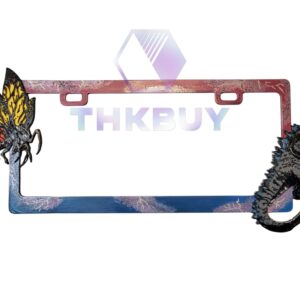 Godzilla & Mothra License Plate Frame