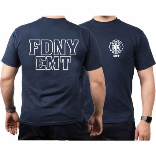 FDNY EMT Classic T-shirt (Made in US) | Gildan 5000