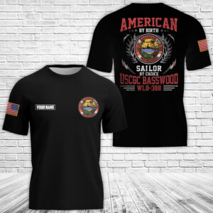 Personalized US Coast Guard USCGC Basswood WLB 388 3D Shirt