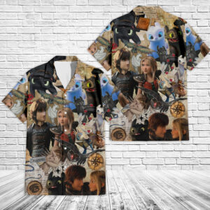 How to Train Your Dragon Hawaiian Shirt