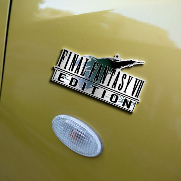 Final Fantasy VII Edition Laser Engraved or 3D Inlayed Car Name Badge - Image 3
