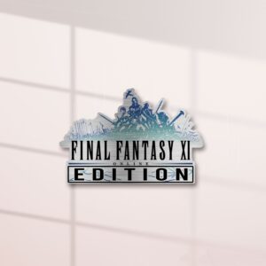 Alternative view of Final Fantasy XI Edition Laser Engraved or 3D Inlayed Car Name Badge