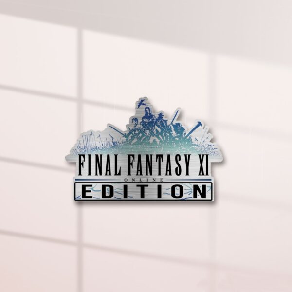 Final Fantasy XI Edition Laser Engraved or 3D Inlayed Car Name Badge - Image 2