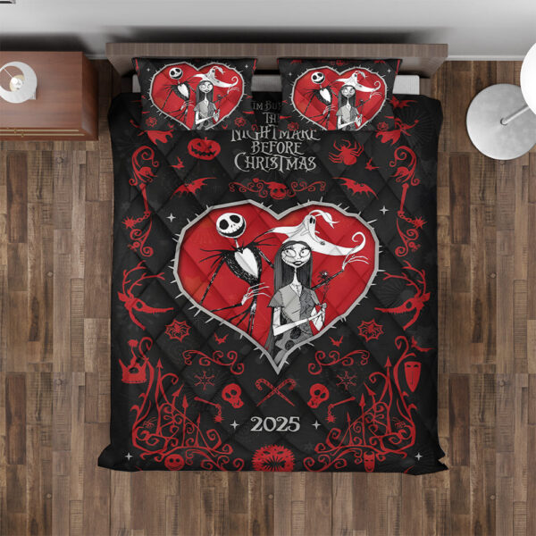 The Nightmare Before Christmas Quilt Bedding Set - Image 2