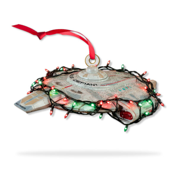 Star Trek U.S.S. Defiant NX-74205 Christmas Ornament - Image 6