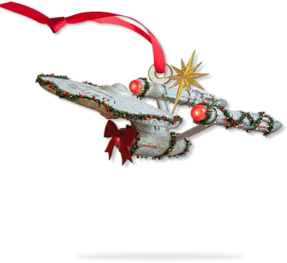 Star Trek - USS Enterprise NCC-1701 (The Original Series) Christmas Ornament - Image 7