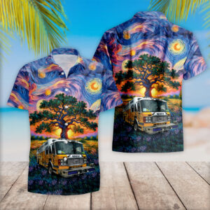 Virginia, Augusta County Fire Department Hawaiian Shirt Version 2