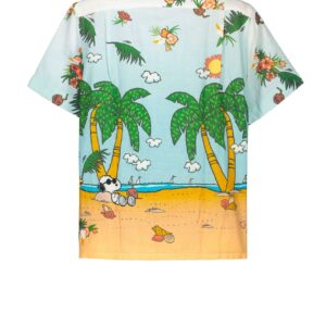 Alternative view of Snoopy Christmas Hawaiian Shirt – THK1824