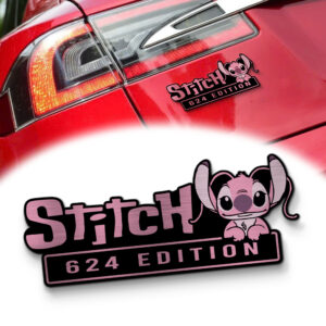 Angel Experiment 624 Edition Laser Engraved Car Name Badge