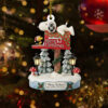 Snoopy & Woodstock on Christmas Mailbox Christmas Ornament