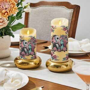 Jack And Sally Love You To Death The Nightmare Before Christmas Led Candle