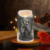 The Nightmare Before Christmas Led Candle