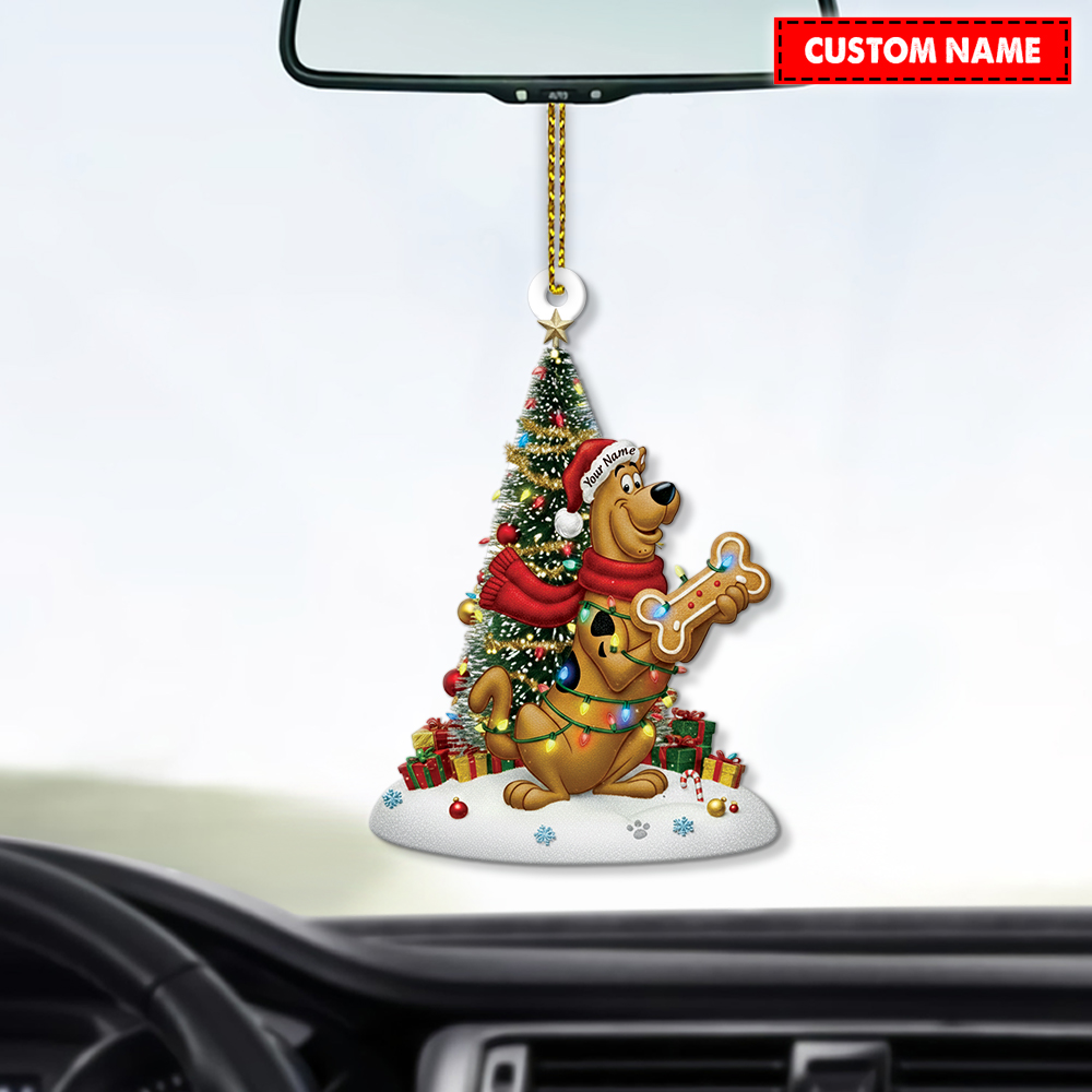 Personalized Scooby Doo Christmas Ornament - Image 3