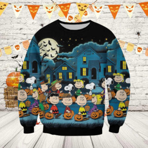 Snoopy And Friends Halloween Unisex Sweatshirt