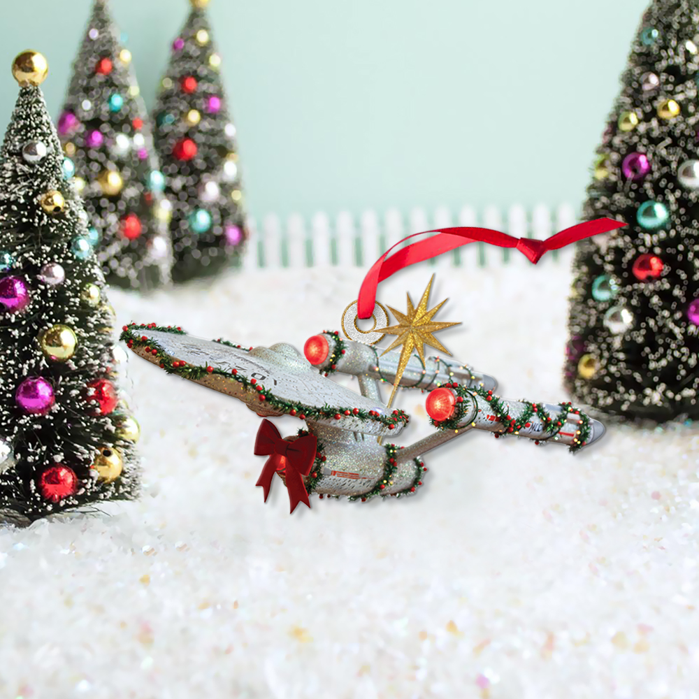 Star Trek - USS Enterprise NCC-1701 (The Original Series) Christmas Ornament - Image 3