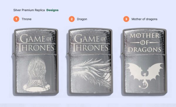Game of Thrones Zippo Lighter Engraved Gifts For Fans - Image 5