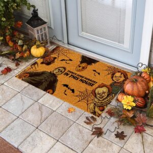 Alternative view of There's Some Horrors In This House Doormat
