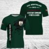 US Navy USS Montpelier (SSN-765) Assistant Command Fitness Leader Dark Green 3D Shirt