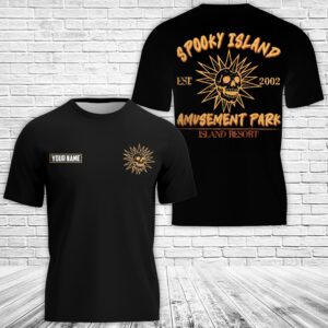 Personalized Spooky Island Scooby Doo 3D Apparel