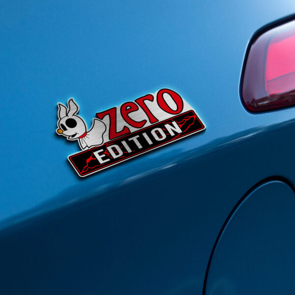 Personalized Zero Edition Laser Engraved or 3D Inlayed Car Name Badge - Image 3